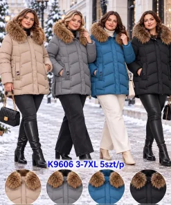 Kurtki DAMSKI ,size 3-7xl,Paczka 5szt,1kolor