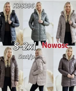 Kurtki DAMSKI ,size s-2xl,Paczka 5szt,1kolor