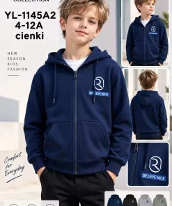 Bluzy DZIECIĘCA,size 4-12lat,Paczka 5szt,1kolor