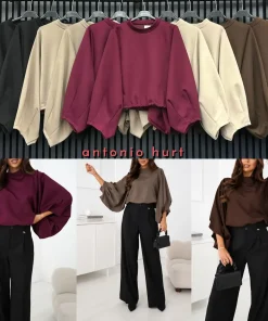 Bluzy DAMSKA,size uni,Paczka 6szt,mix kolor