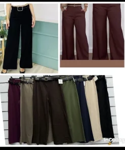 Spodnie Damskie WŁOSKA,Size uni,paczka 6szt, mix kolor