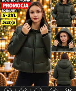 Kurtki Damskie,size s-2xl,Paczka 5szt,1kolor