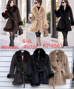 Kurtki DAMSKA,size s-xl,Paczka 4szt,1kolor
