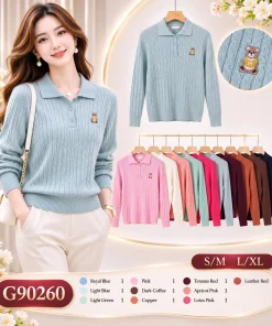 Swetry DAMSKI ,size s/m-l/xl,Paczka 10szt,mix kolor