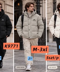 Kurtki MĘSKA ,size m-3xl,Paczka 5szt,1kolor