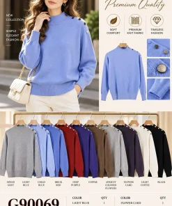 Swetry Damskie,Size s/m-l/xl,Paczka 10szt,mix kolor