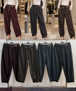 Spodnie Damskie WŁOSKA,Size uni,paczka 6szt, mix kolor