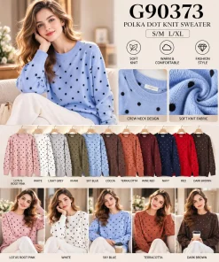 Swetry Damskie,Size s/m-l/xl,Paczka 10szt,mix kolor
