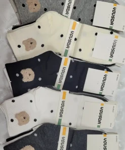 Skarpety Damskie,size 35-42,Paczka 30szt,mix kolor