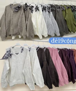 Swetry Damskie WŁOSKA,Size uni,paczka 6szt, mix kolor