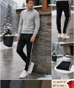 Spodnie MĘSKIE,Size m-3xl,Paczka 12szt,mix kolor