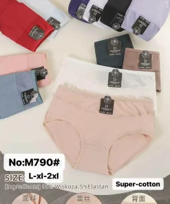 Majtki Damskie,size l-2xl,Paczka 24szt,mix kolor