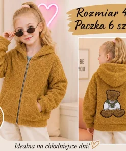 Kurtki DZIECIĘCA,size 4-14lat,Paczka 6szt,1 kolor