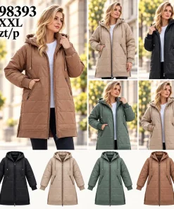 Kurtki Damskie,size s-2xl,Paczka 5szt,1kolor