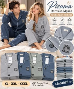 Piżama damskie ,size xl-3xl,Paczka 12szt,mix kolor