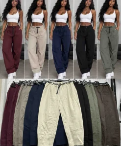 Spodnie Damskie,size uni,Paczka 6szt,mix kolor