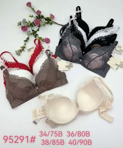 Biustonosz B Damskie,size 34/75-40/90,Paczka 6szt,1 kolor