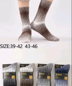 Skarpety MĘSKIE,size 39-46,Paczka 40szt,mix kolor