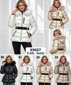 Kurtki DAMSKI ,size s-2xl,Paczka 5szt,1kolor