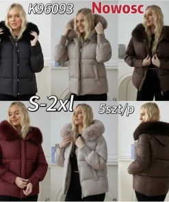 Kurtki Damskie,size s-2xl,Paczka 5szt,1kolor
