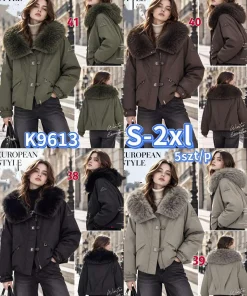 Kurtki Damskie,size s-2xl,Paczka 5szt,1kolor