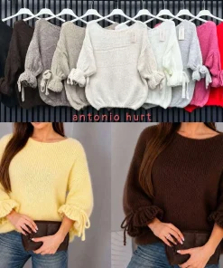 Swetry DAMSKI ,size uni,Paczka 6szt,mix kolor