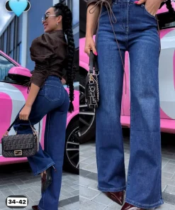 Jeansy Damskie,size 34-42,Paczka 10szt,1kolor