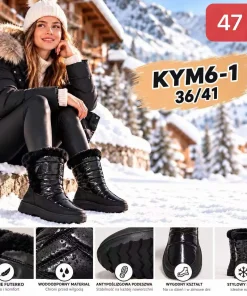 Buty Botki DAMSKIE (36-41, 12par)