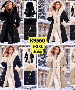 Kurtki DAMSKI ,size s-2xl,Paczka 5szt,1kolor