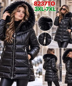 Kurtki DAMSKI ,size 3-7xl,Paczka 5szt,1kolor