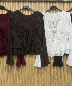 Bluzki Damskie WŁOSKA,Size uni,paczka 6szt, mix kolor