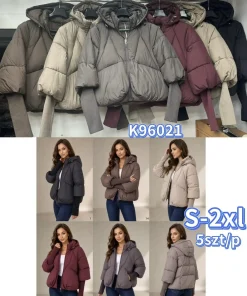 Kurtki DAMSKI ,size s-2xl,Paczka 5szt,1kolor