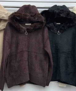 Kurtki Damskie WŁOSKA,Size uni,paczka 6szt, mix kolor