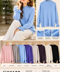 Swetry Damskie,Size s/m-l/xl,Paczka 10szt,mix kolor