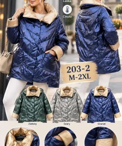 Kurtki DAMSKI ,size m-2xl,Paczka 4szt,1kolor