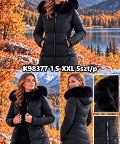 Kurtki DAMSKI ,size s-2xl,Paczka 5szt,1kolor