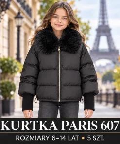 Kurtki DZIECIĘCA,size 6-14lat,Paczka 5szt,1 kolor