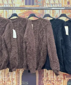 Swetry Damskie WŁOSKA,Size uni,paczka 6szt, mix kolor