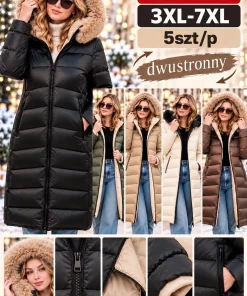 Kurtki DAMSKI ,size 3-7xl,Paczka 5szt,1kolor