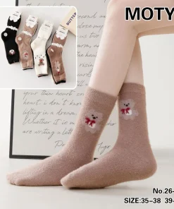 Skarpety Damskie,size 35-42,Paczka 40szt,mix kolor