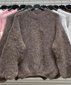 Swetry Damskie WŁOSKA,Size uni,paczka 6szt, mix kolor