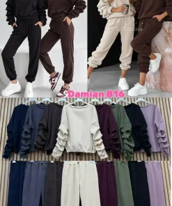 Komplety Damskie WŁOSKA,Size uni,paczka 6szt, mix kolor