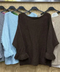 Swetry Damskie WŁOSKA,Size uni,paczka 6szt, mix kolor