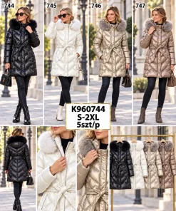 Kurtki DAMSKI ,size s-2xl,Paczka 5szt,1kolor