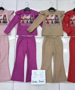Komplety DZIECIĘCA,size 3-8lat,Paczka 5szt,1 kolor