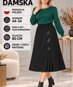 Spódnica DAMSKI ,size 44-54,Paczka 6szt,1kolor