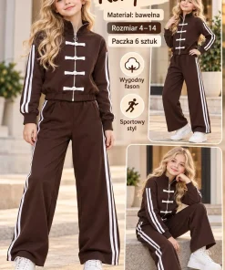 Komplety DZIECIĘCA,size 4-14lat,Paczka 6szt,1 kolor