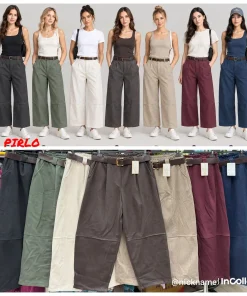 Spodnie Damskie,size uni,Paczka 6szt,mix kolor