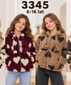 Kurtki DZIECIĘCA,size 6-16lat,Paczka 6szt,1 kolor