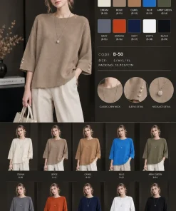 Swetry DAMSKA,size s/m-l/xl,Paczka 10szt,mix kolor